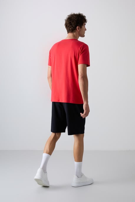 Bedrukte Katoenen Jersey T-Shirt en Shorts Set - Image 5