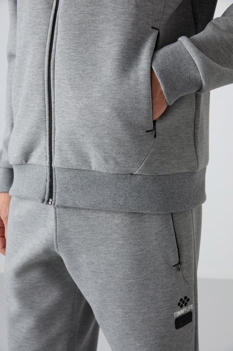 Heren Hooded Sweatshirt en Broek Set - Image 3