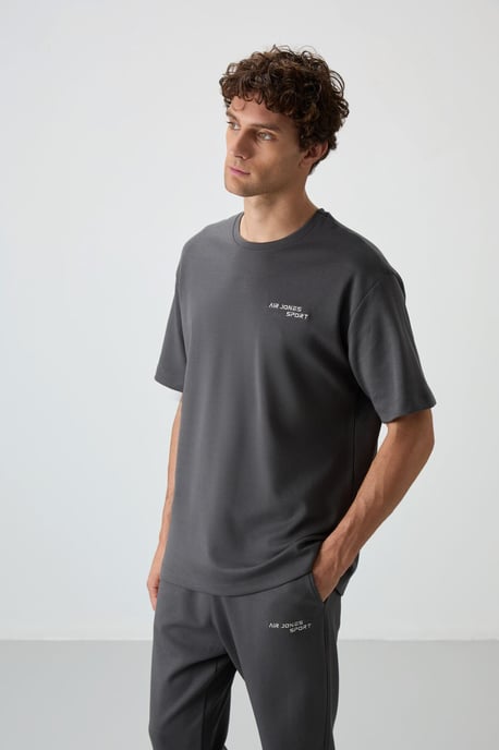 Heren Oversized Katoen-polyester Actieve Set - Image 4