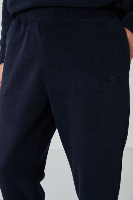 Heren Polyester Fleece Sweatshirt En Broek Set - Image 5