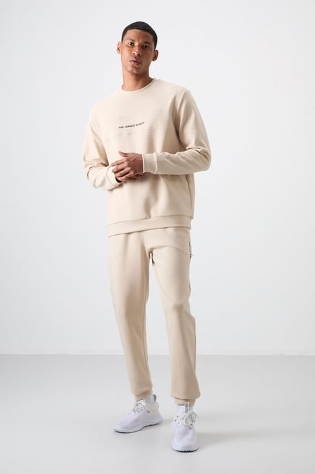 Geprinte Fleece Sweatshirt en Broek Set - Image 4