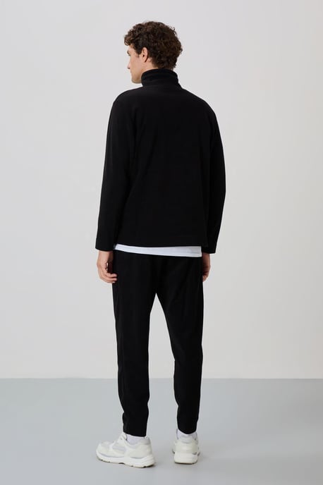Heren Polyester Fleece Sweatshirt en Broek Set - Image 6