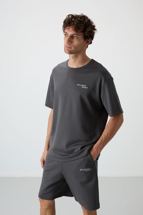 Overmaat T-shirt met Korte Mouwen en Korte Broek Set - Image 3