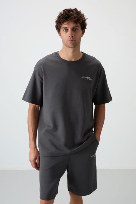 Overmaat T-shirt met Korte Mouwen en Korte Broek Set - Image 6