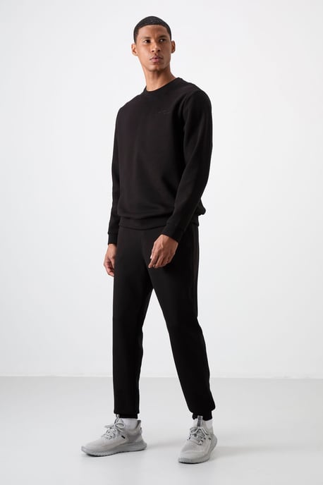 Heren Sweatshirt met Lange Mouwen en Broek Set - Image 4