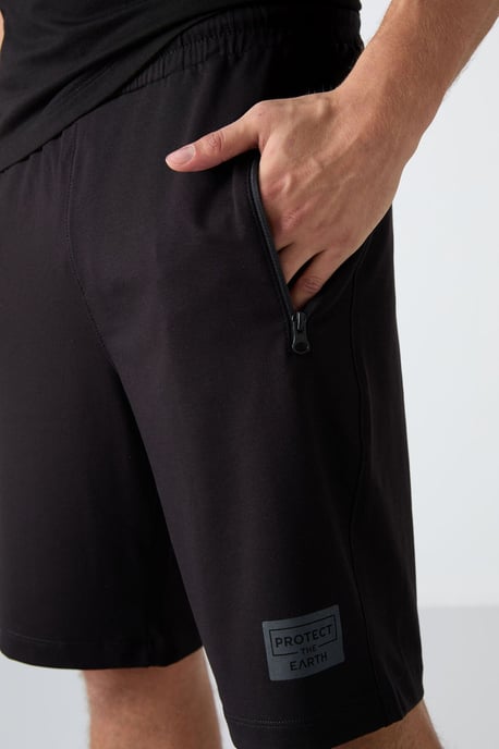 Geprinte Katoenen Jersey T-Shirt en Shorts Set - Image 4