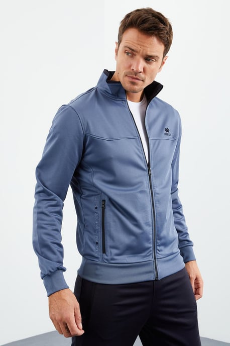 Heren Scuba Knit Actief Set Met Ritskraag - Image 3