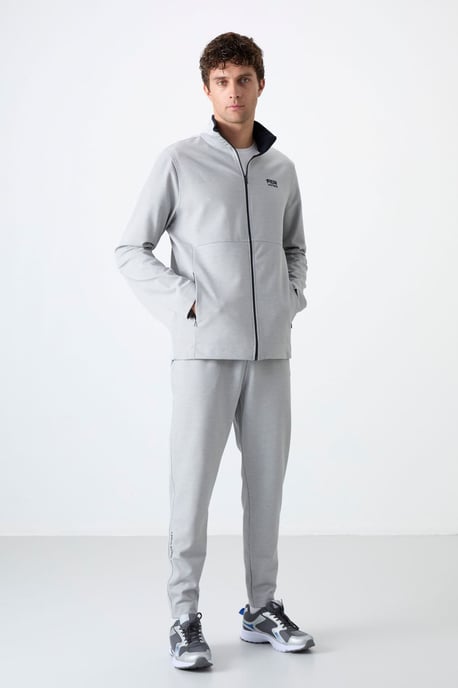 Heren Sweatshirt met Ritskraag en Broekset - Image 3