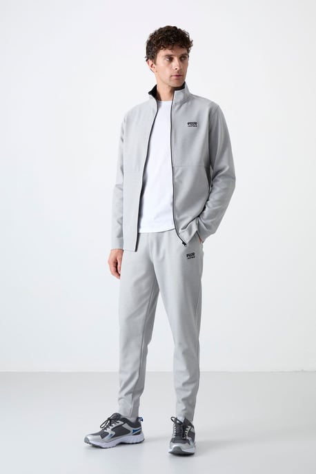 Heren Sweatshirt met Ritskraag en Broekset - Image 6