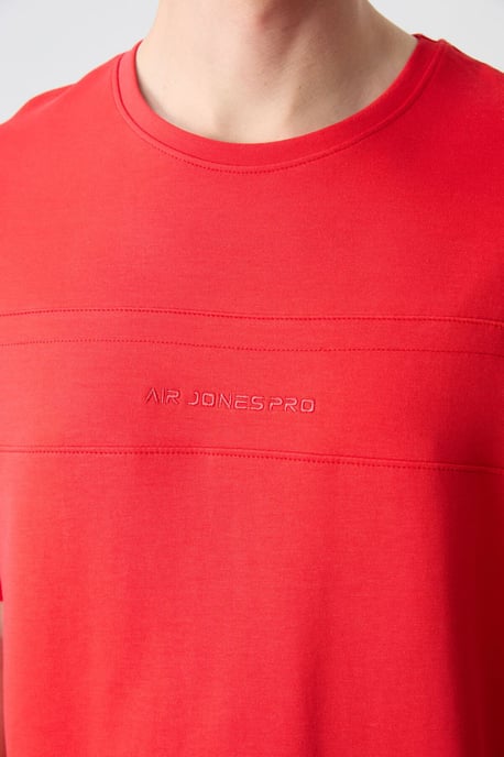 Herrars Stort T-shirt- och Shorts-set i Bomullsmix - Image 4