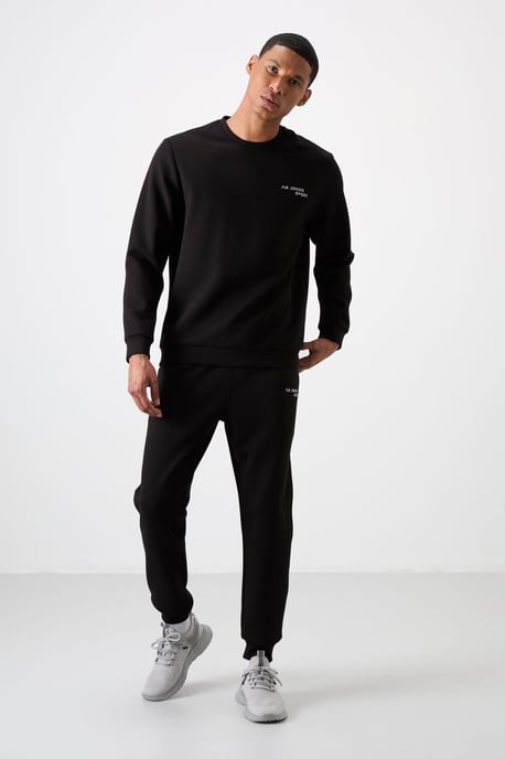 Heren Sweatshirt met Lange Mouwen en Broek Set - Image 5