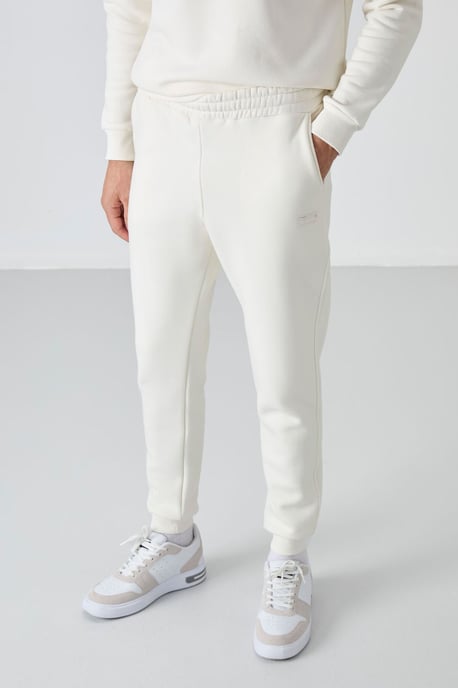Heren Sweatshirt en Broek Set van Katoen-Polyester Fleece - Image 5