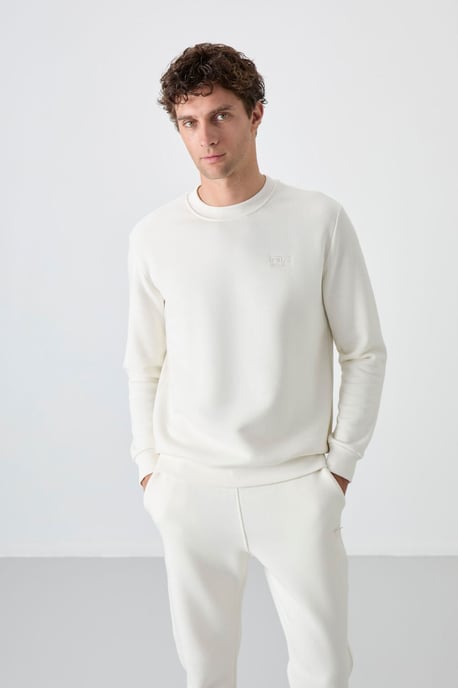 Heren Sweatshirt en Broek Set van Katoen-Polyester Fleece - Image 6
