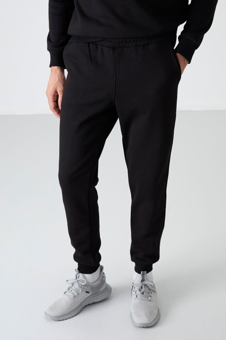 Heren Katoen-Polyester Fleece Sweatshirt en Broekset - Image 3