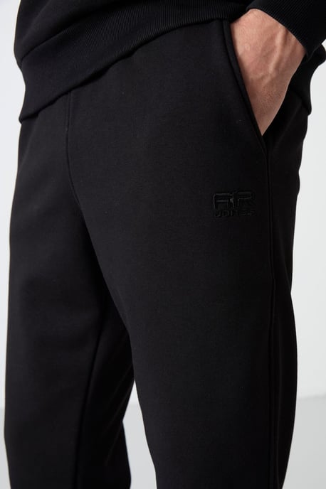 Heren Katoen-Polyester Fleece Sweatshirt en Broekset - Image 6