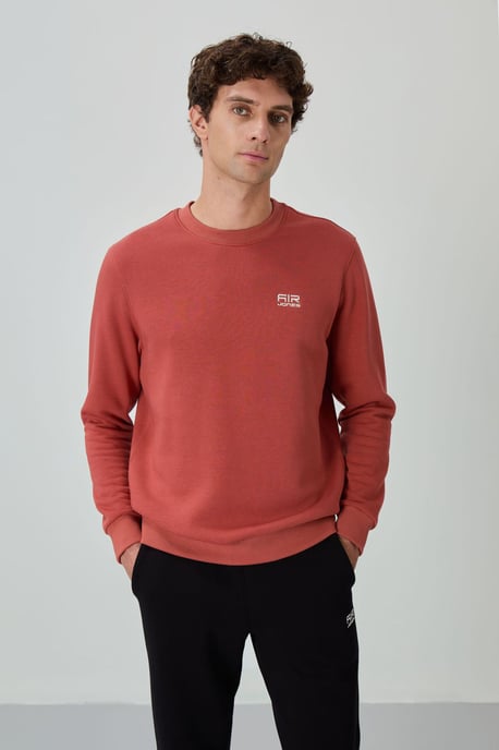 Heren Katoen-Polyester Fleece Sweatshirt en Broek Set - Image 2