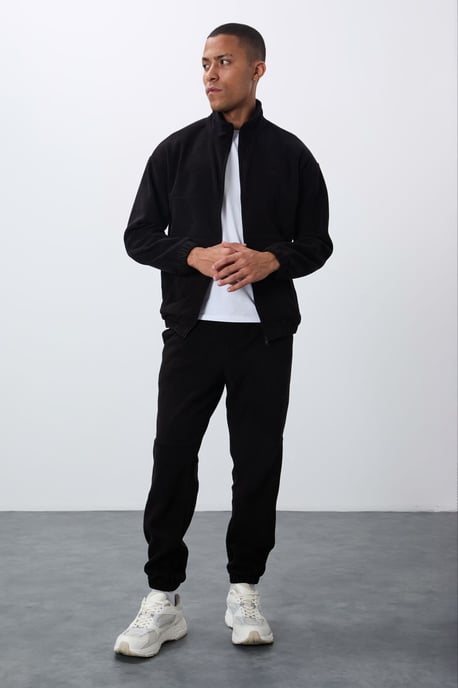 Heren Polyester Sweatshirt en Broek Set - Image 4