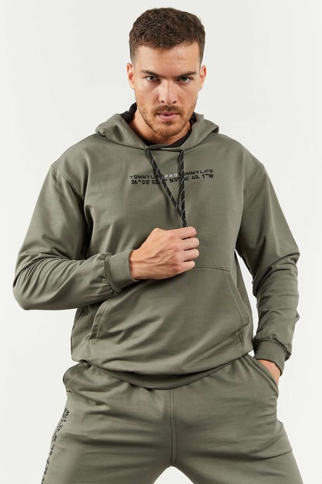 Oversized Hooded Sweatshirt en Broek Set - Image 2
