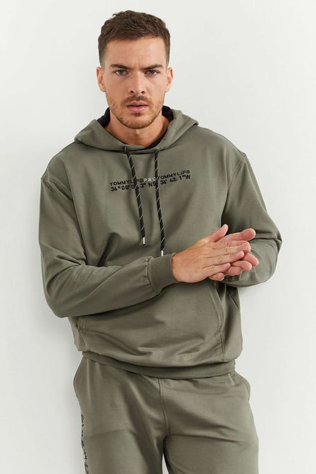 Oversized Hooded Sweatshirt en Broek Set - Image 4