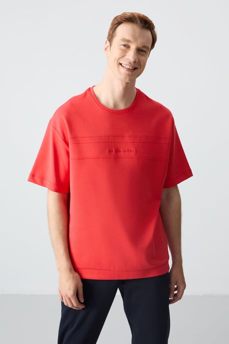 Herrar Oversized T-shirt och Byxset - Image 2