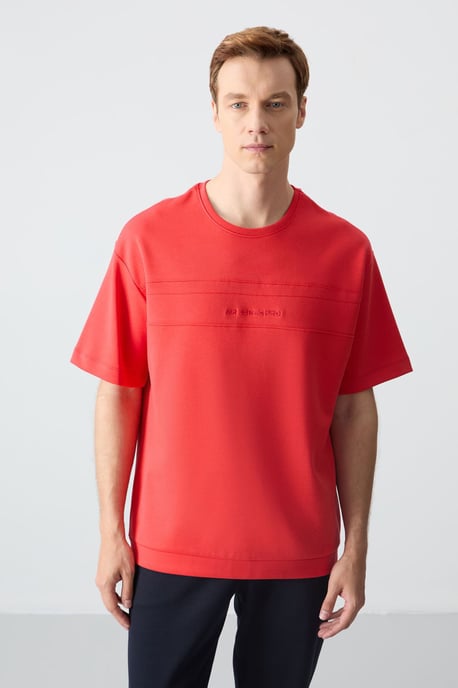 Herrar Oversized T-shirt och Byxset - Image 5