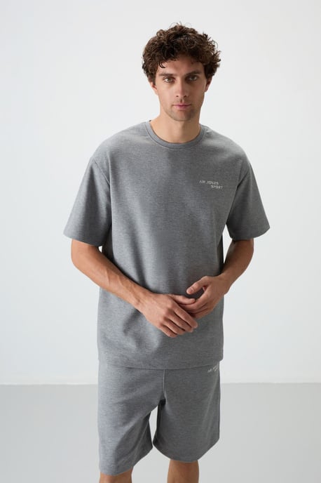 Overmaat T-shirt met Korte Mouwen en Korte Broek Set - Image 6
