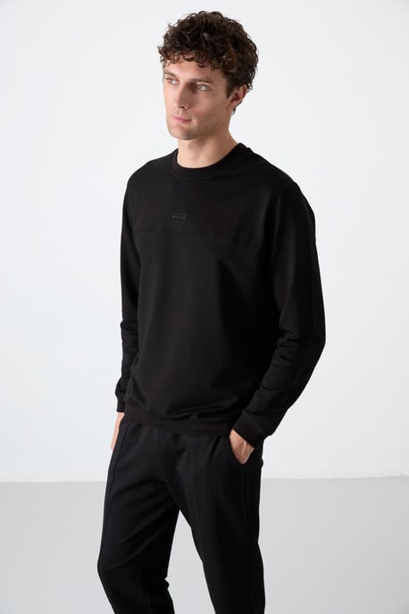 Heren Fleece Sweatshirt en Broek Set - Image 2