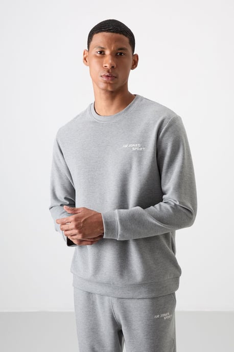 Herr långärmad sweatshirt och byxor set - Image 2