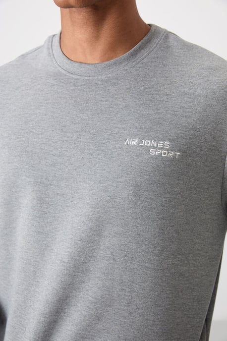Herr långärmad sweatshirt och byxor set - Image 4