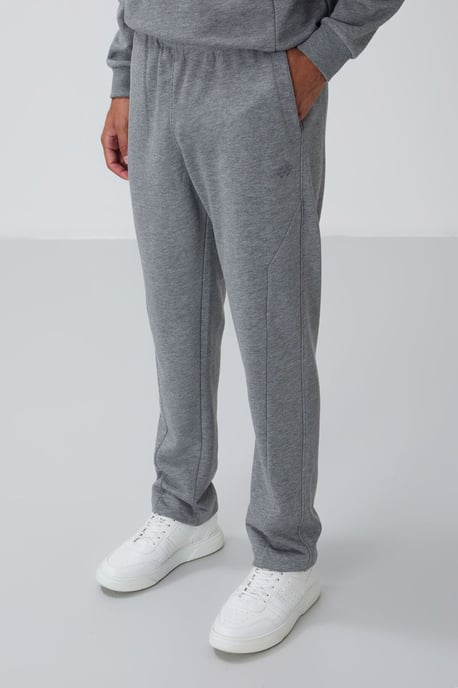 Heren Katoen-Polyester Fleece Sweatshirt en Broeken Set - Image 3
