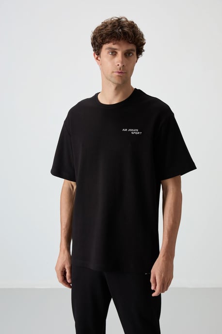 Heren Oversized Katoen-polyester Actieve Set - Image 2