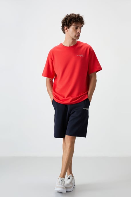 Overmaat T-shirt met Korte Mouwen en Shorts Set - Image 1