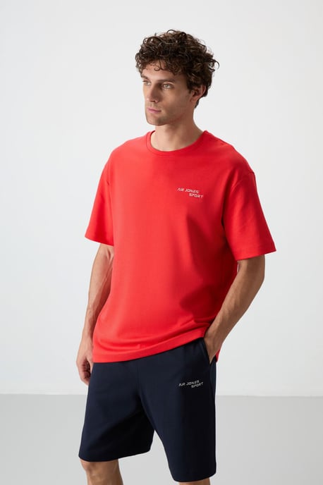 Overmaat T-shirt met Korte Mouwen en Shorts Set - Image 5