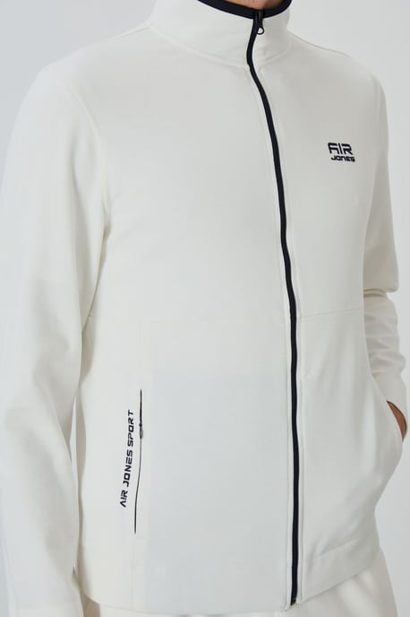 Heren Sweatshirt met Ritskraag en Broek Set - Image 6