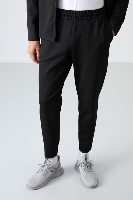 Heren Sweatshirt met Ritskraag en Broek Set - Image 3