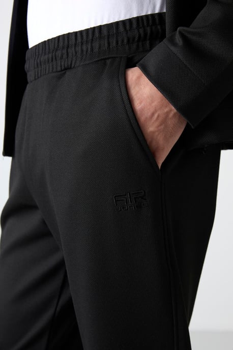 Heren Sweatshirt met Ritskraag en Broek Set - Image 4