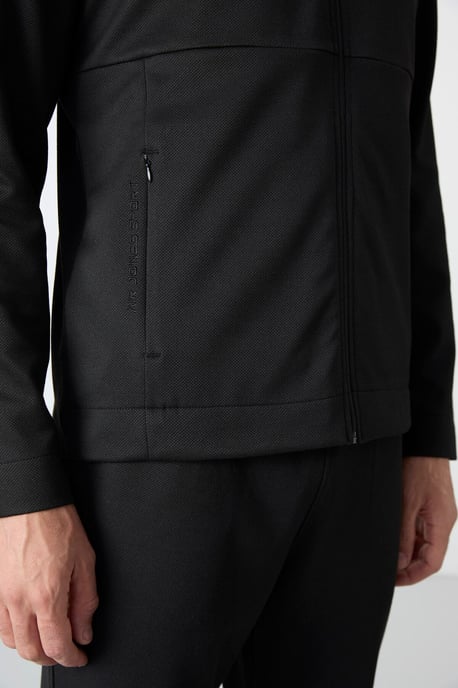 Heren Sweatshirt met Ritskraag en Broek Set - Image 5