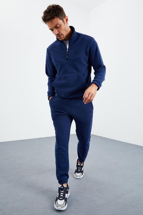 Heren Polyester Sweatshirt en Broek Set - Image 1
