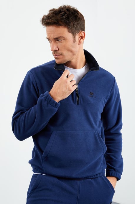 Heren Polyester Sweatshirt en Broek Set - Image 3