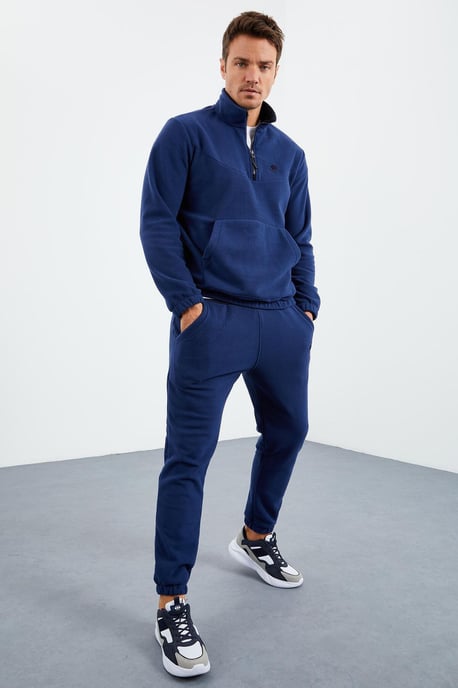 Heren Polyester Sweatshirt en Broek Set - Image 4