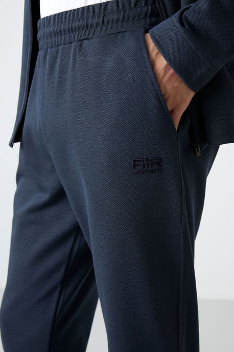 Heren Sweatshirt met Ritskraag en Broekset - Image 4