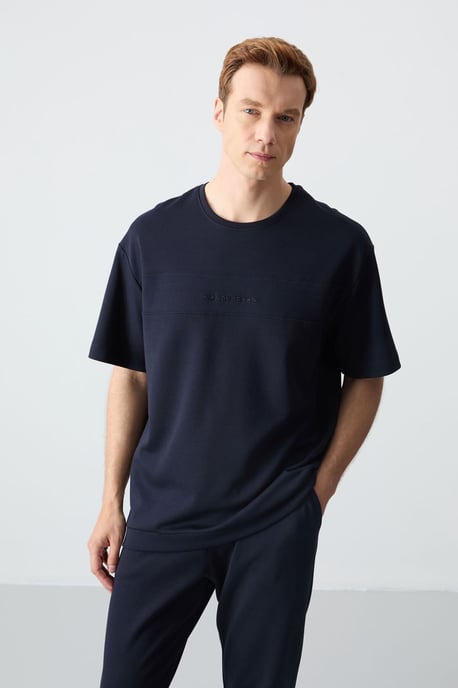 Herrars Oversized T-shirt och Byxset - Image 2