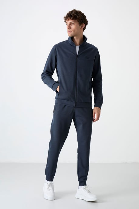 Heren Fleece Sweatshirt en Broeken Set - Image 1