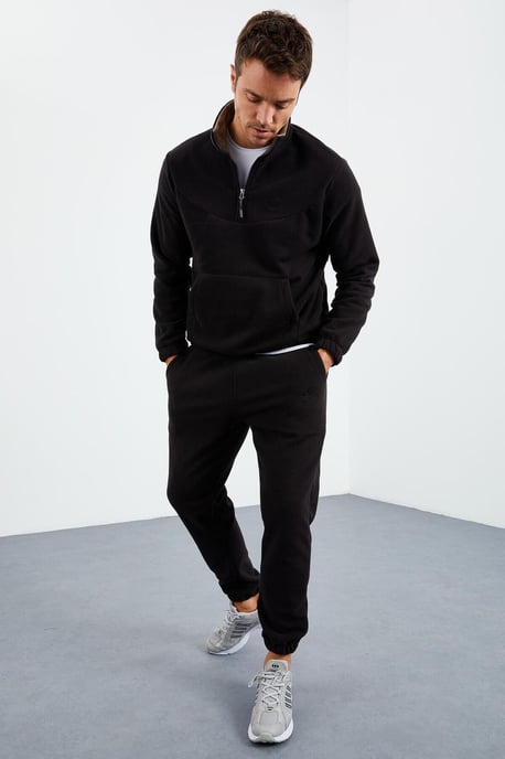 Heren Polyester Sweatshirt en Broek Set - Image 2