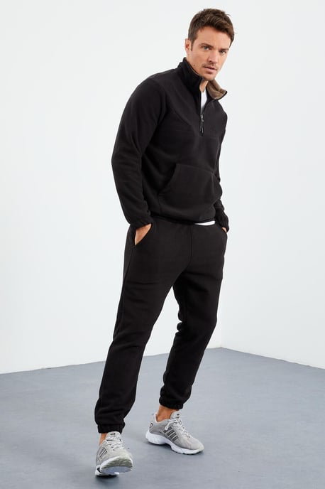 Heren Polyester Sweatshirt en Broek Set - Image 5