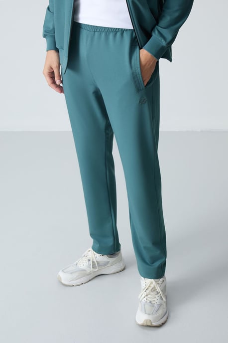 Heren Sweatshirt met Ritskraag en Broek Set - Image 4