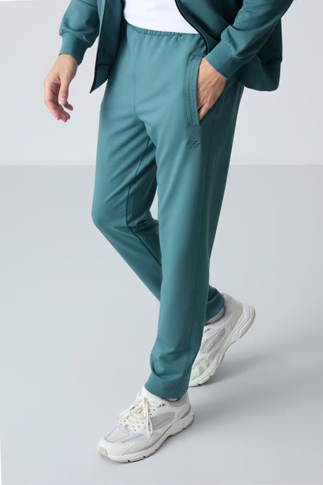 Heren Sweatshirt met Ritskraag en Broek Set - Image 6