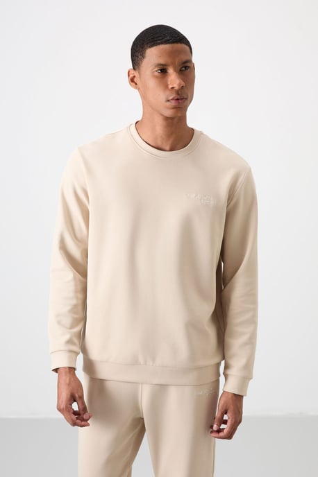 Heren Langekleurige Sweatshirt en Broek Set - Image 2
