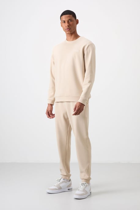Heren Langekleurige Sweatshirt en Broek Set - Image 6