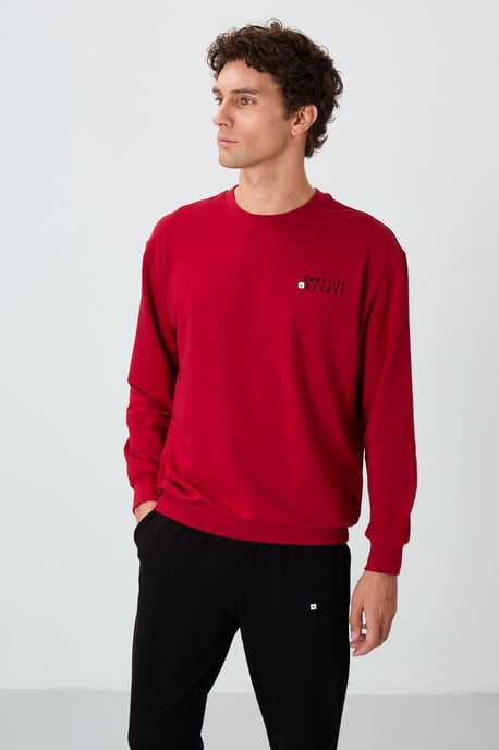 Heren Oversized Trui En Broek Set - Image 2